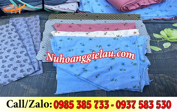 Vải lau công nghiệp 1 lớp in hoa văn Vải lau công nghiệp 1 lớp in hoa văn