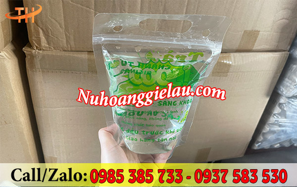 Túi zip đựng trà chanh dày dặn, cứng cáp Túi zip đựng trà chanh dày dặn, cứng cáp