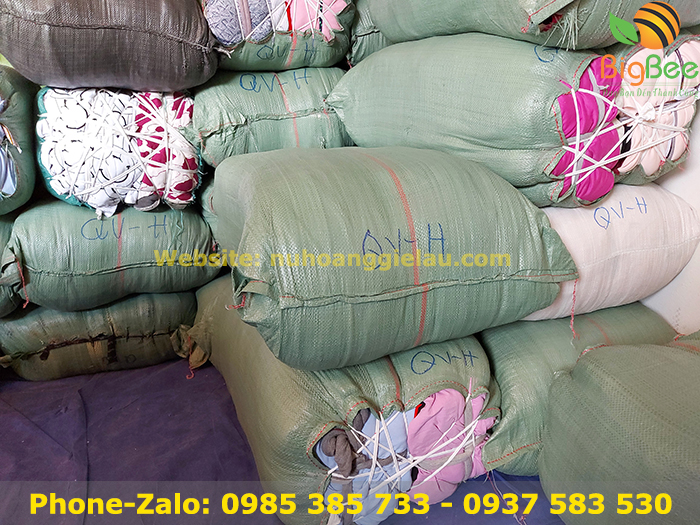 Giẻ lau máy đóng bao