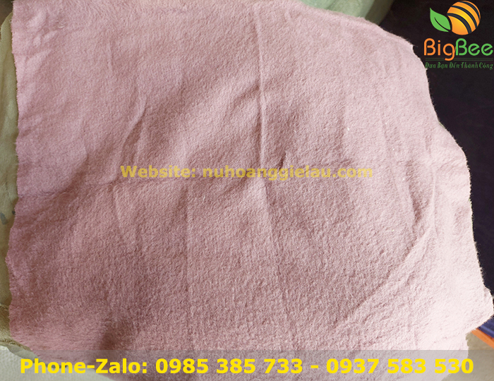 Vải nỉ bông sản xuất thảm - vải vụn công nghiệp