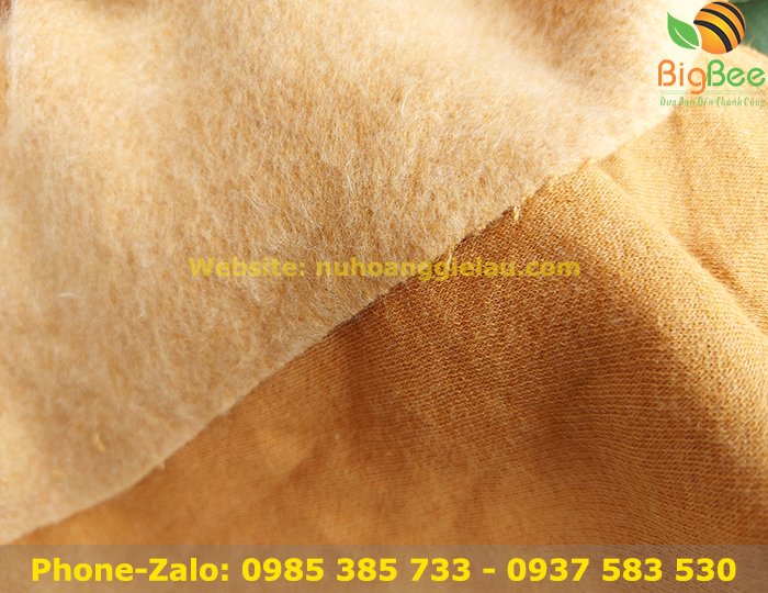 Vải nỉ bông sản xuất thảm