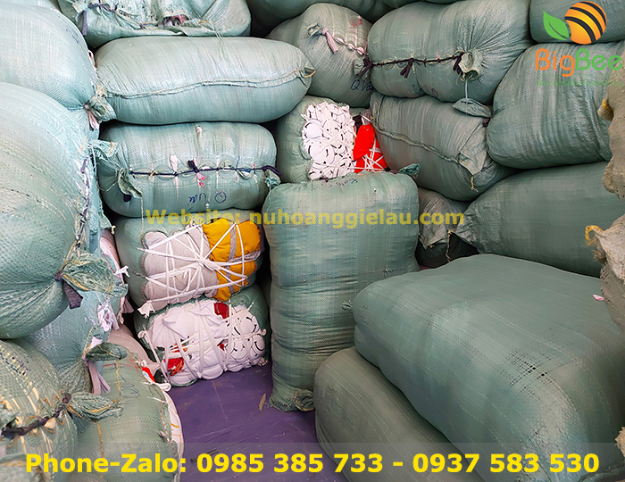 Vải nỉ bông sản xuất thảm - vải vụn công nghiệp