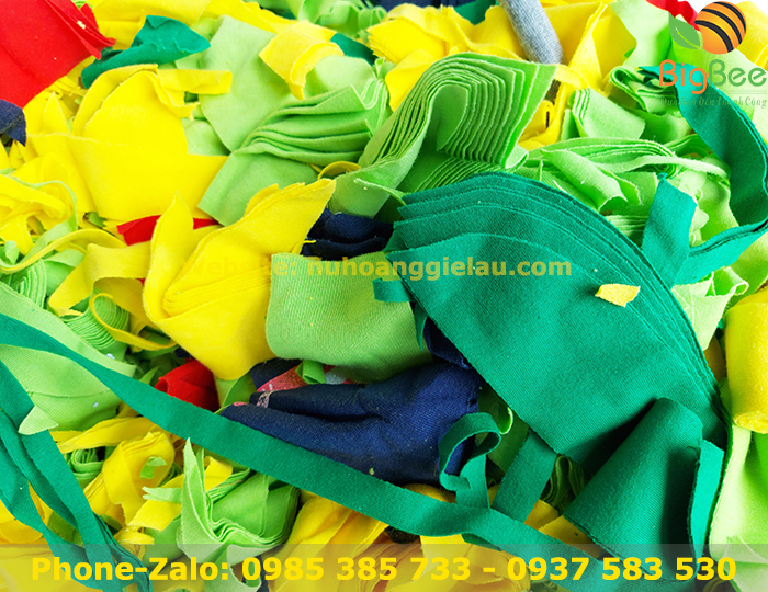 Vải phế liệu rẻ tái chế