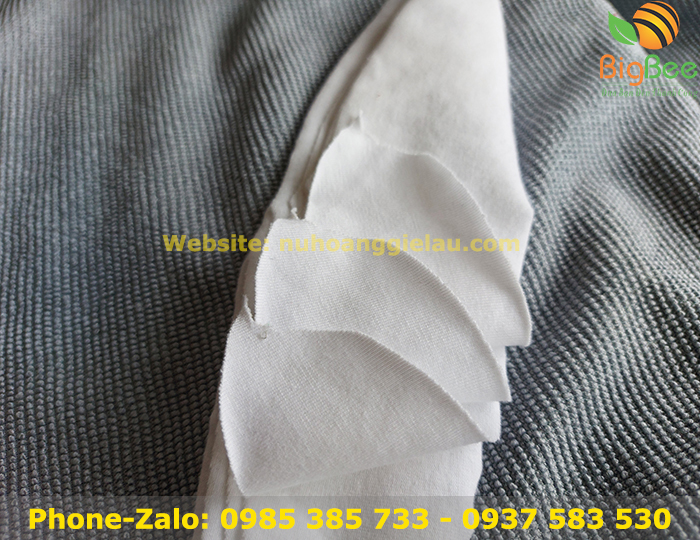 Các loại vải lau trắng thấm nước sạch bụi tốt
