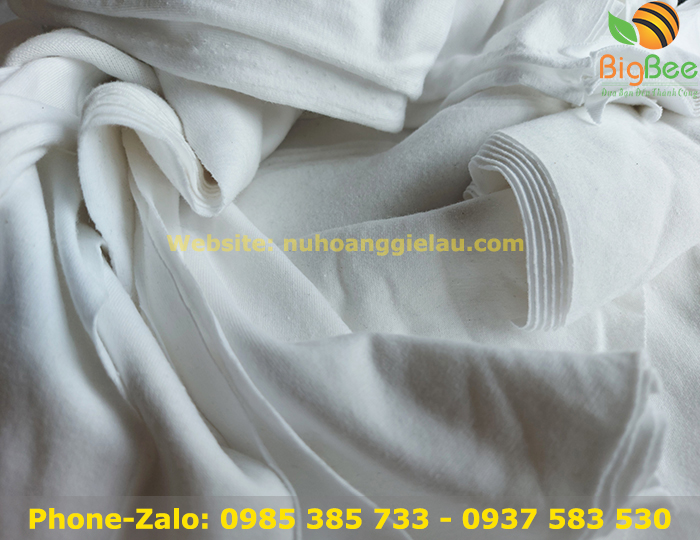 Kho bán các loại vải lau trắng thấm nước sạch bụi tốt