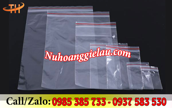 Túi zip chỉ đỏ đa dạng với nhiều kích thước Túi zip chỉ đỏ đa dạng với nhiều kích thước