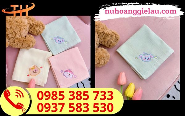 Khăn mặt mầm non cho trẻ nhiều màu Khăn mặt mầm non cho trẻ nhiều màu