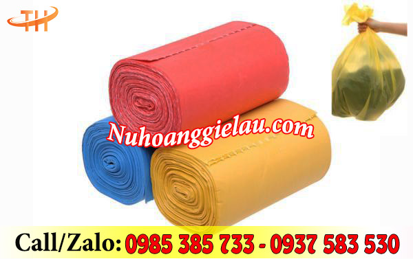 Túi đựng rác cuộn 3 màu Túi đựng rác cuộn 3 màu