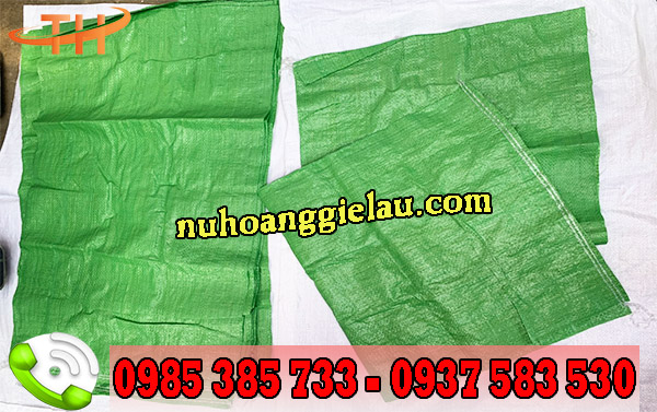 bao tải dứa màu xanh bao tải dứa màu xanh