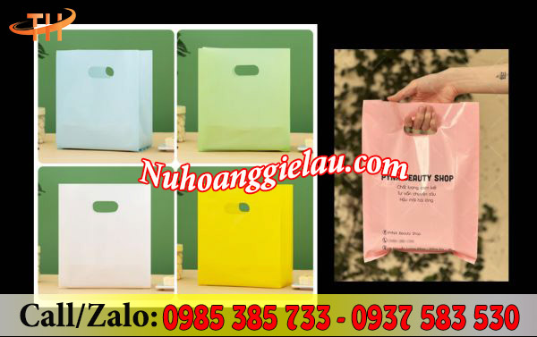 Túi hột xoài PE trơn và túi hột xoài PE in logo Túi hột xoài PE trơn và túi hột xoài PE in logo