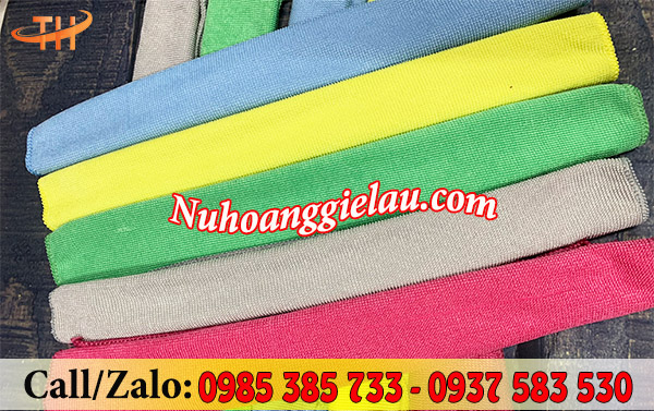 Khăn lau siêu thấm đa dạng màu sắc Khăn lau siêu thấm đa dạng màu sắc