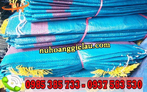 Bao tải đóng hàng xanh dương giá rẻ Bao tải đóng hàng xanh dương giá rẻ