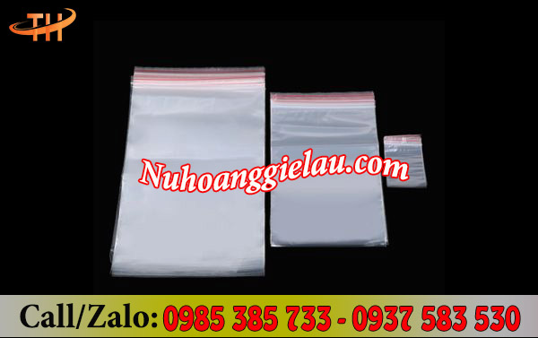 Túi zip chỉ đỏ đa dạng kích thước Túi zip chỉ đỏ đa dạng kích thước