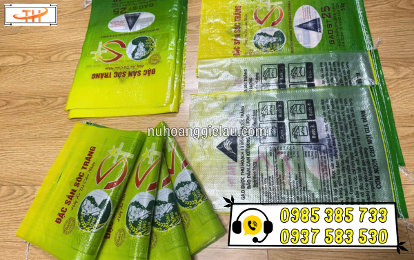 Bao tải gạo ST25 in sẵn Bao tải gạo ST25 in sẵn