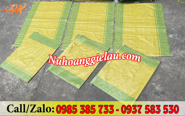 Bao tải dứa PP cỡ nhỏ đựng gạo Bao tải dứa PP cỡ nhỏ đựng gạo
