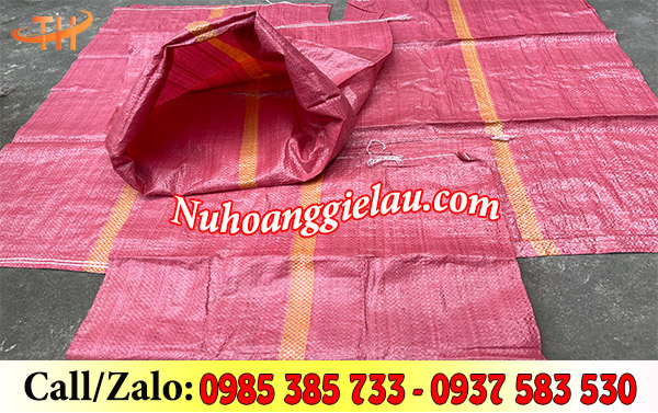 Bao tải dứa PP màu phối Bao tải dứa PP màu phối