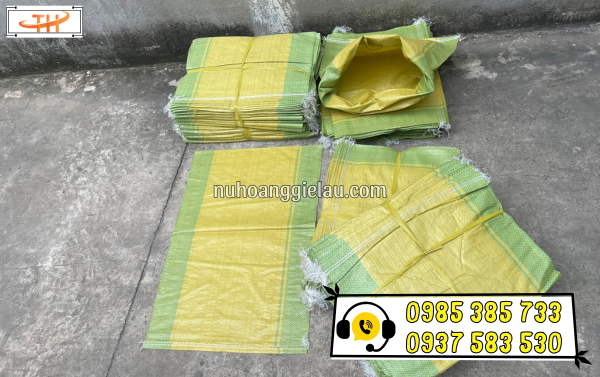 Bao tải PP dệt đựng gạo hàng có sẵn số lượng tại Thu Hồng Bao tải PP dệt đựng gạo hàng có sẵn số lượng tại Thu Hồng