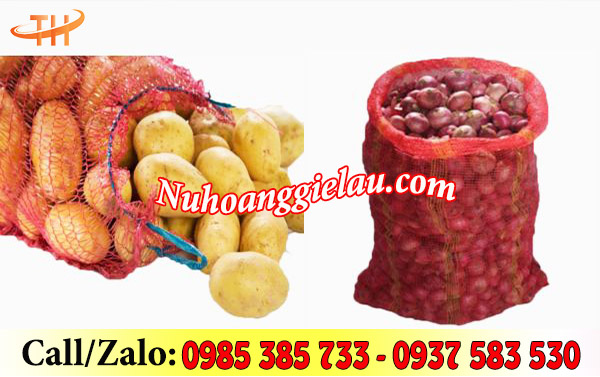 Bao lưới đựng nông sản sử dụng tiện lợi, an toàn Bao lưới đựng nông sản sử dụng tiện lợi, an toàn