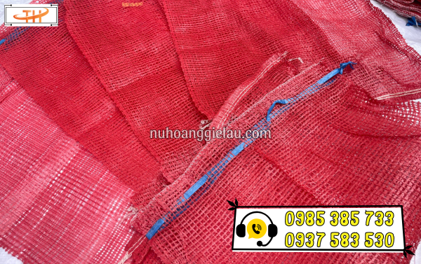 Bao lưới đựng nông sản sử dụng tiện lợi Bao lưới đựng nông sản sử dụng tiện lợi