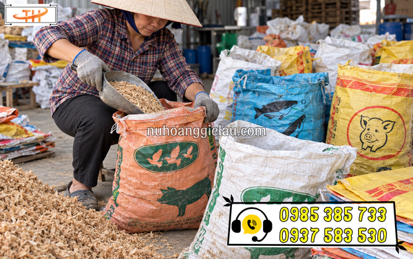 Sử dụng bao tải cũ vừa tiết kiệm vừa đảm bảo khả năng đóng gói Sử dụng bao tải cũ vừa tiết kiệm vừa đảm bảo khả năng đóng gói