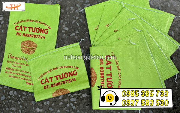 Thu Hồng nhận in bao đựng gạo các loại sỉ rẻ Thu Hồng nhận in bao đựng gạo các loại sỉ rẻ