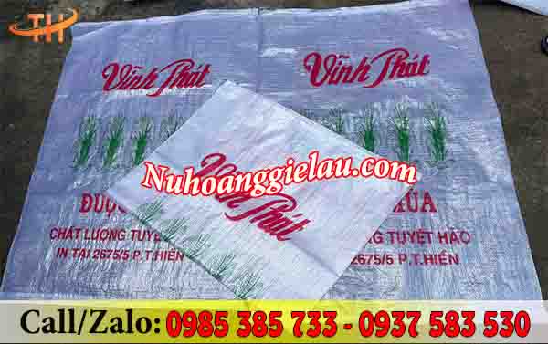 Một số mẫu bao PP dệt đựng gạo khách đặt số lượng tại Thu Hồng Một số mẫu bao PP dệt đựng gạo khách đặt số lượng tại Thu Hồng