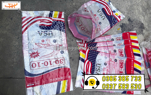 Bao PP dệt hàng chuẩn màu in đẹp, nét Bao PP dệt hàng chuẩn màu in đẹp, nét