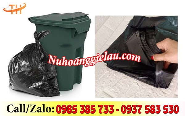 Bao rác đen công nghiệp tiện lợi Bao rác đen công nghiệp tiện lợi