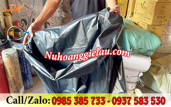 Bao rác đen cỡ lớn sử dụng tiện lợi Bao rác đen cỡ lớn sử dụng tiện lợi