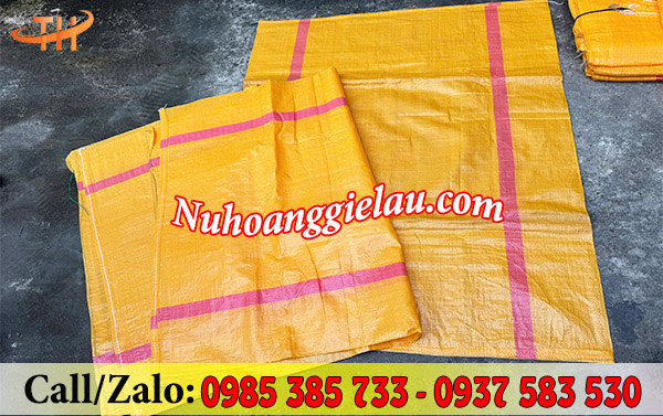 Bao tải màu cam 150kg màu cam chất lượng sỉ rẻ Bao tải màu cam 150kg màu cam chất lượng sỉ rẻ