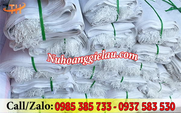 Bao tải tráng màng nhựa nilon khách mua với số lượng lớn Bao tải tráng màng nhựa nilon khách mua với số lượng lớn