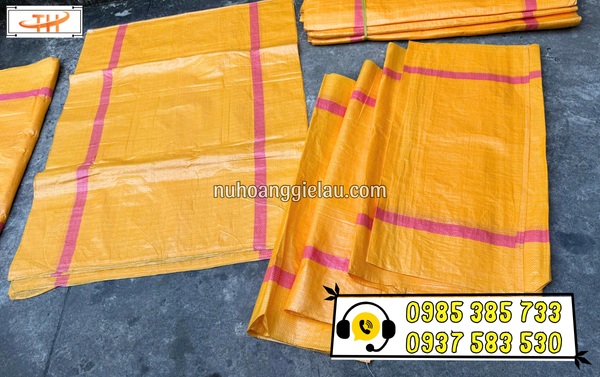 Bao tải đóng hàng có dây rút miệng cỡ lớn Bao tải đóng hàng có dây rút miệng cỡ lớn