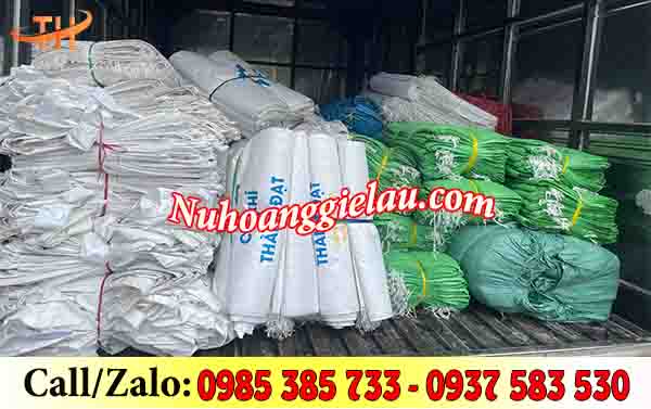 Bao tải PP dệt đi số lượng lớn mỗi ngày tại Thu Hồng  Bao tải PP dệt đi số lượng lớn mỗi ngày tại Thu Hồng