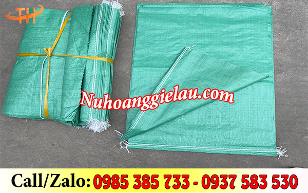Bao tải dứa PP màu trơn Bao tải dứa PP màu trơn