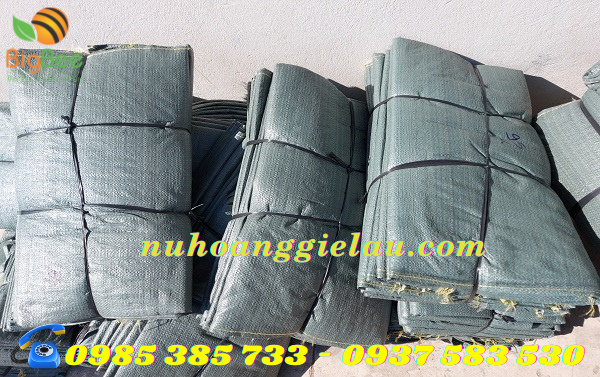 bao tải dứa màu xám