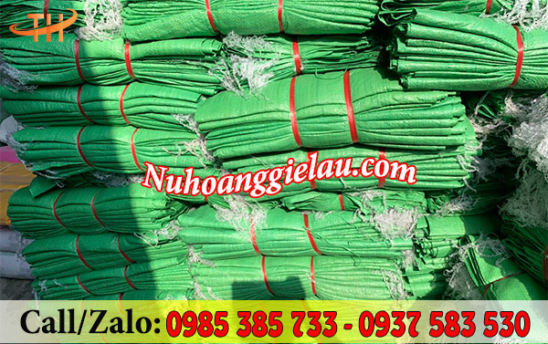 Bao tải dứa xanh sẵn số lượng giá rẻ Bao tải dứa xanh sẵn số lượng giá rẻ