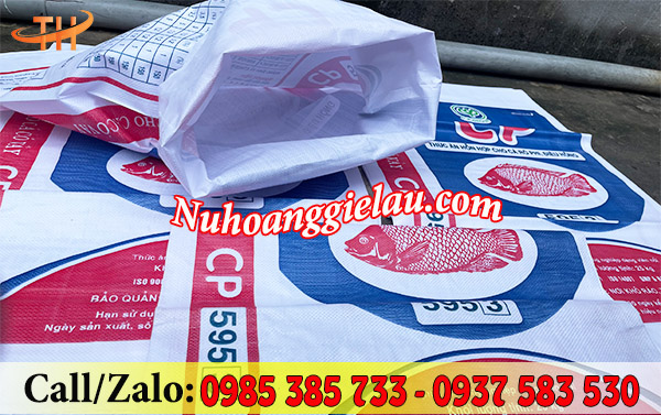 Bao tải đựng cám chất bao siêu dày dặn Bao tải đựng cám chất bao siêu dày dặn