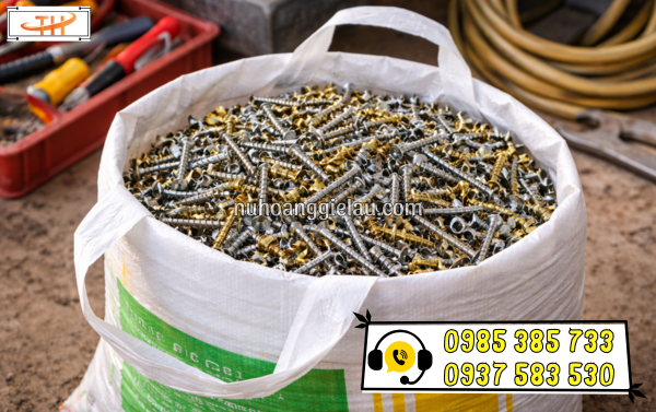 Bao tải PP có quai đựng hàng Bao tải PP có quai đựng hàng