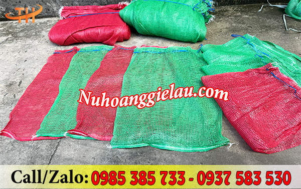 Bao tải lưới đủ màu Bao tải lưới đủ màu