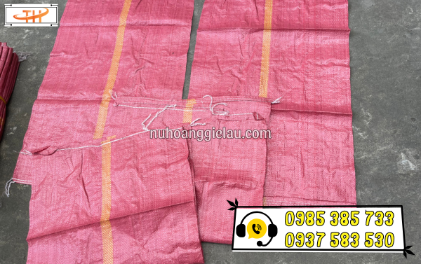 Bao tải đỏ loại 50kg Bao tải đỏ loại 50kg