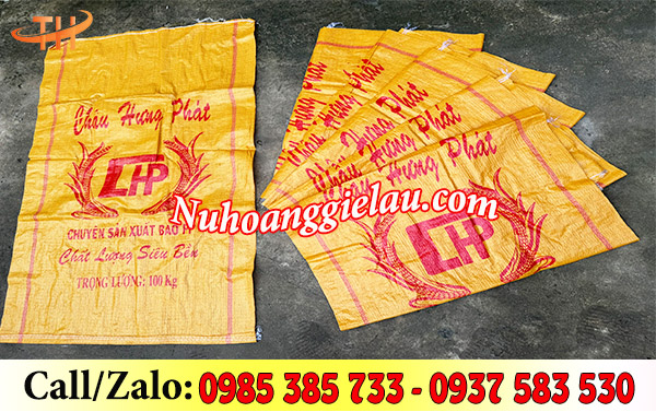 Bao tải in logo Bao tải in logo