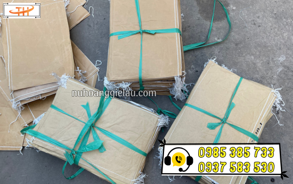 Bao tải giấy kraft có lót PP bên trong hàng sẵn sỉ rẻ Bao tải giấy kraft có lót PP bên trong hàng sẵn sỉ rẻ