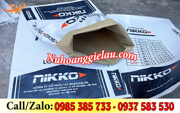 Bao tải xi măng có in logo Bao tải xi măng có in logo