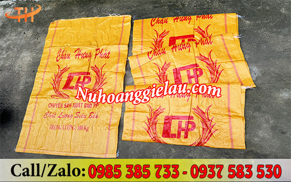 Mẫu bao tải in logo loại thường Mẫu bao tải in logo loại thường