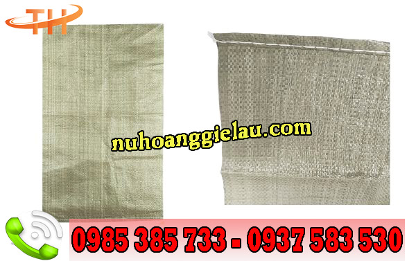 Bao tải xanh đen dày dặn, chắc chắn Bao tải xanh đen dày dặn, chắc chắn