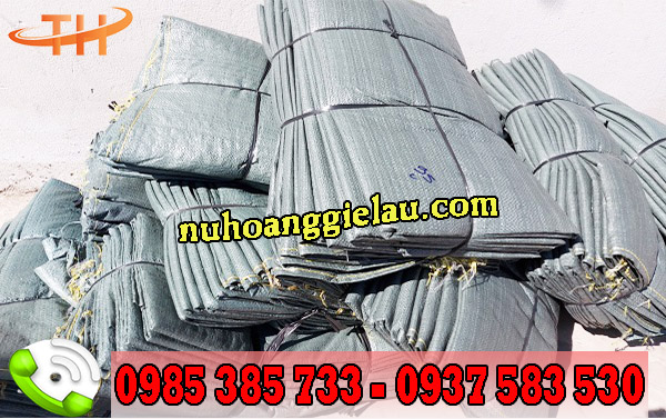 Bao tải xanh đen sẵn kho, số lượng lớn Bao tải xanh đen sẵn kho, số lượng lớn