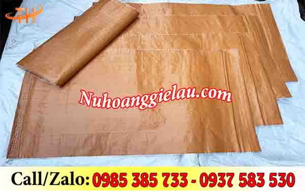 Bao tải tráng nhựa trơn Bao tải tráng nhựa trơn