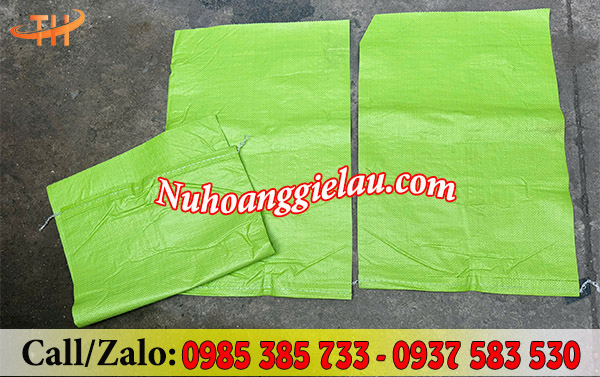 Bao tải dứa mẫu trơn Bao tải dứa mẫu trơn