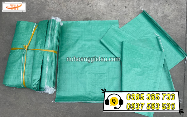 bao tải dứa đóng hàng màu trơn bao tải dứa đóng hàng màu trơn
