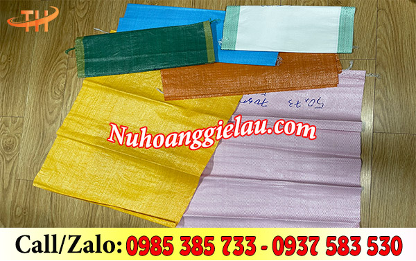 Bao tải dứa PP đủ màu Bao tải dứa PP đủ màu